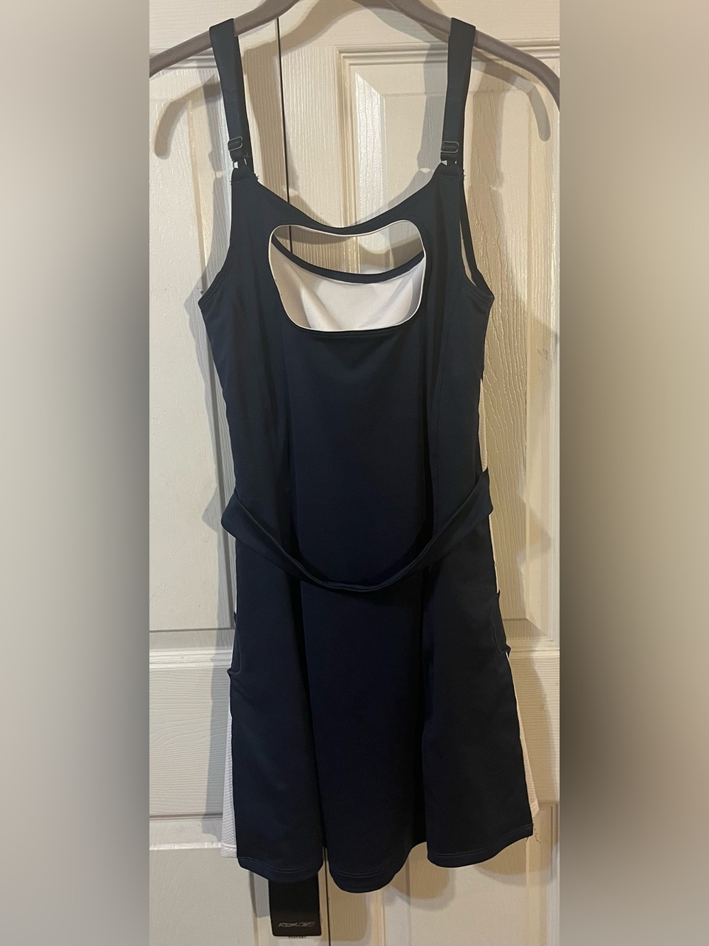 Reebok RbK Team Dress Athletic Navy/White Fit & Flare Playdry Size XS NWT’s - Picture 4 of 11